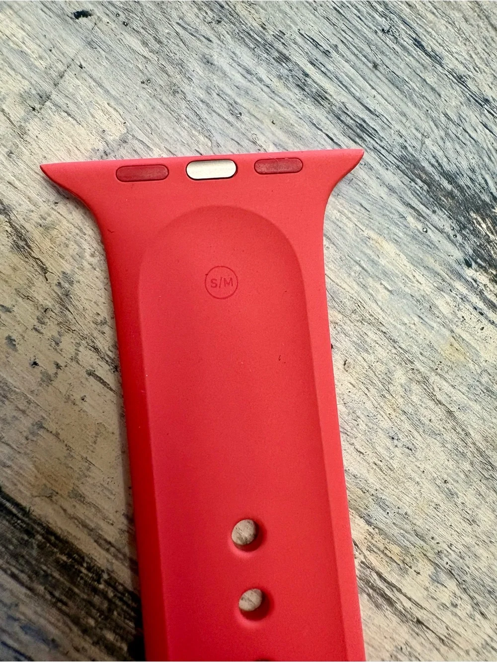 Apple Bright Salmon Pink Silicone Watch Band for Apple Watch